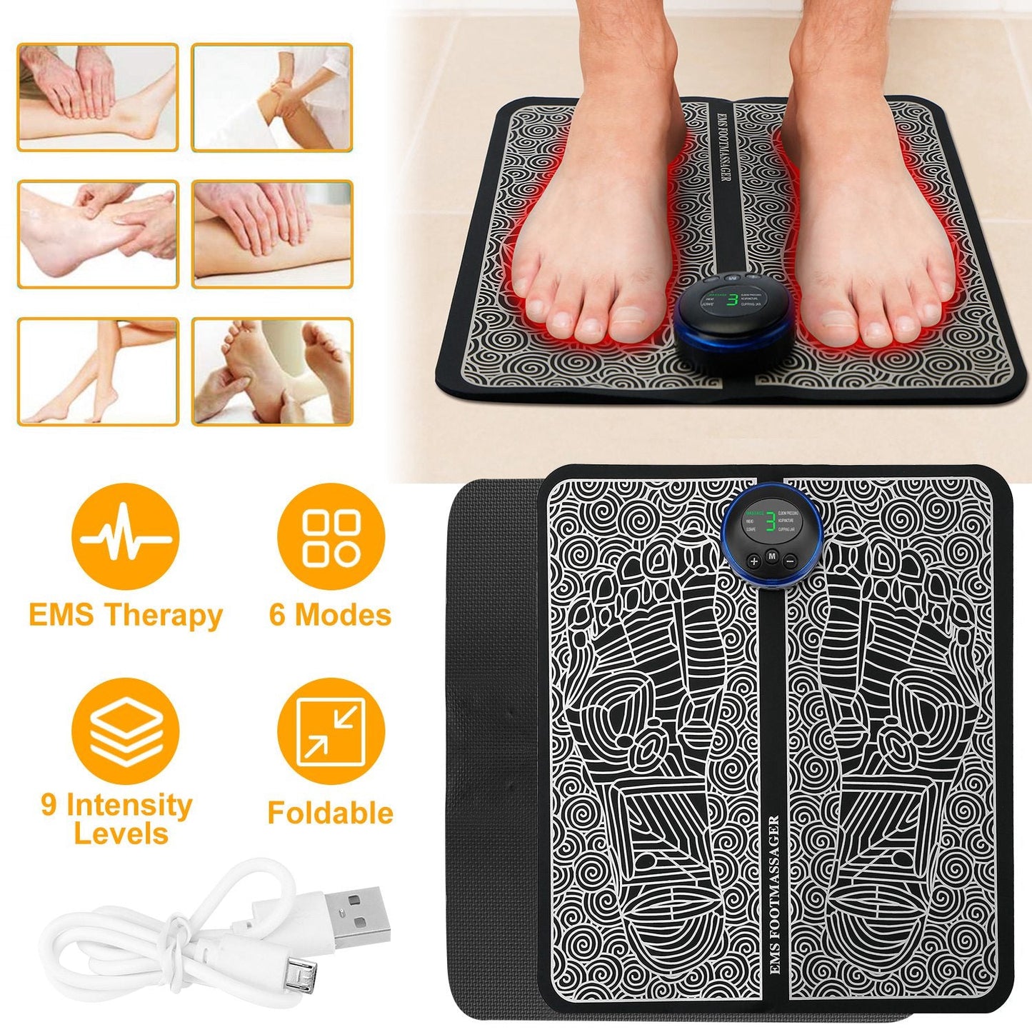 Electric Foot Massage Pad